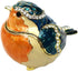 JWT Astyle Robin Bird Hinged Jewelry Box with Stones , Collectible Animal Trinket Box.Rings Earrings Storage Boxes,Bird Figurine Home Decor Gift.