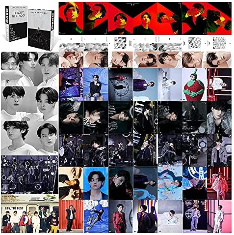 Bangtan Boys Map of the Soul One Albums Merchandise 54 pcs Photocards Birthday Party Gift for Army Girls and Boys