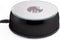 Amlong Crystal 4 Inch Rotating LED Light Display Base with Adaptor, Black