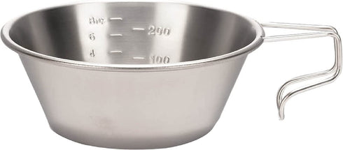 Snow Peak Ti-Backpackers Cup - Sturdy and Durable - Cooking and Measuring - 4.8 x 1.75 in