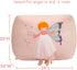 Angel Stuffed Animal Beanbag Storage, Pink Bean Bag Chair for Girls Room Decor, Kids Chairs, Large Size Velvet Cover Only, Kids Room Decorations