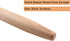 Muso Wood Wooden French Rolling Pin for Baking, Beech Wood Tapered Rolling Pin for Fondant Pie Crust Cookie Pastry(French 15.75-Inch)