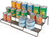 mDesign Adjustable, Expandable Kitchen Wire Metal Storage Cabinet, Cupboard, Food Pantry, Shelf Organizer Spice Bottle Rack Holder - 3 Level Storage - Up to 25" Wide - Bronze