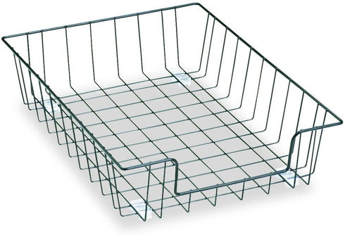 Fellowes Workstation Letter Desk Tray Organizer, Wire, Black (60112)