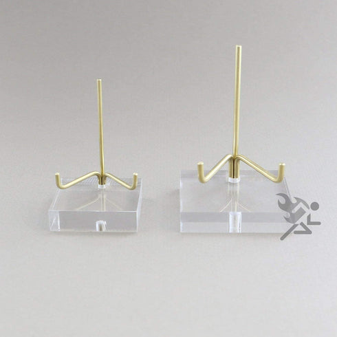 OnFireGuy 3-1/2" Adjustable Metal Arm Display Stand Easel with Acrylic Base