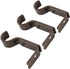 LISHINE 8 Pcs Bronze Curtain Rod Brackets for 1 Inch Rods, Adjustable Curtain Rod Holders, Heavy Duty Curtain Hardware Brackets, Single Rod Bracket for Wall