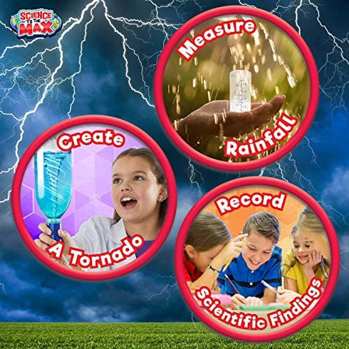 Be Amazing! Toys Weather Science Lab - Kids Weather Science Kit with 20 All Season Science Projects - Educational STEM Science Kits for Boys & Girls - Scientific Meteorology Toys for Children Age 8+