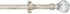Achim Home Furnishings RDMILWG286 Metallo Ilana Curtain Rod and Finial, 28-Inch Extends to 48-Inch