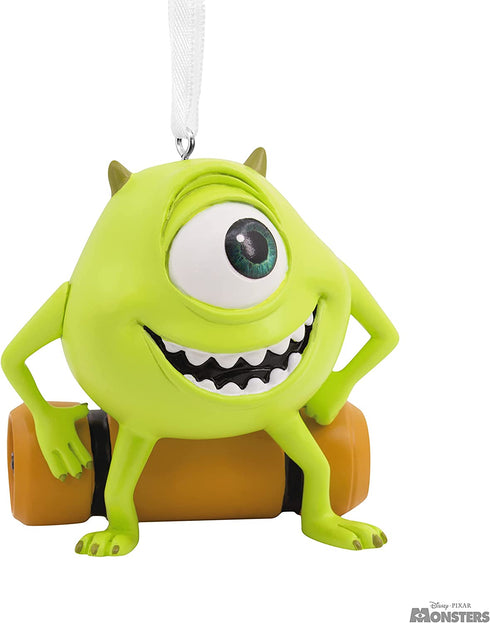 Hallmark Disney/Pixar Monsters Mike Wazowski with Scare Tank Christmas Ornament, Multi Color, (0002HCM9365)