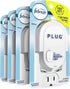 Febreze Odor-eliminating Fade Defy Plug, Scented Oil Warmer, 1 Count (Pack of 4)