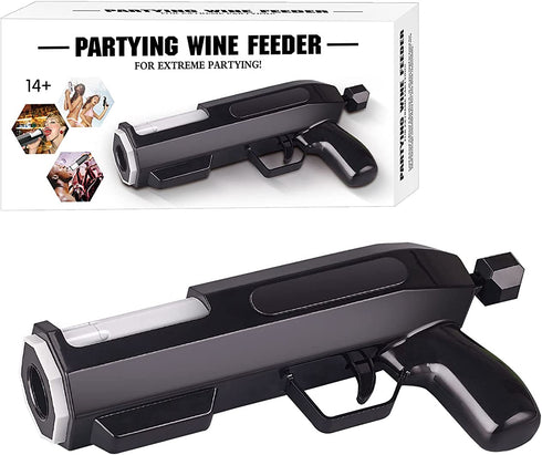 Alcohol Shot Gun, Bubbly Blaster Champagne Gun Shooter, Alcohol Gun Sprayer Alcohol Gifts for Epic Shot Party/ Bachelor Party - Load Your Favorite Alcohol, Aim, Shoot and Drink