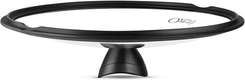 Ozeri, Tempered Glass Earth Fry Pan Lid, 10", Black