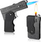 Morisk Torch Lighter Switchable Soft / Jet Flame, Butane Pipe Lighter Refillable with Lockable Function, Cool Foldable Lighters Unique Gift for Men(Butane Not Included)