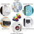 DARUITE 100 Pcs Fridge Magnet, Magnets Fridge, Fridge Magnets, White Board Magnets Set, Magnets for Whiteboard, Magnets for Fridge, Round Magnets, Strong Fridge Magnets for Kitchen Office Home