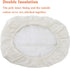 Bekith Indoor Air Conditioner Cover, AC Cover Inside Window AC Unit Cover, Double Insulation Defender with Elastic Strap, White (25? x 18? x 3.5?)