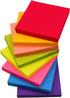 (8 Pack) Cute Sticky Notes Pads 3x3 Office Supplies Stationary, 100 Sheet/Pad, LOYAL SEA Bright Rainbow Colours Mini Self Stick Notes, Easy to Post for Planner, School, Office, Women, Home, Notebook