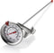 KT THERMO Candy/Deep Fry Thermometer with Instant Read,Dial Thermometer,12" Stainless Steel Stem Meat Cooking Thermometer,Best for Turkey,BBQ,Grill