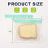 Meetall 12Pack Reusable Freezer Bags Resilient Leakproof Bags for Sandwich Snacks and Meal Prep Extra Thick Durable Locking Seal Press Bag for Freshness BPA FREE