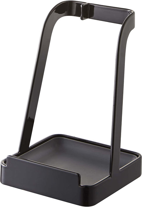 YAMAZAKI Home 2249 Tower Ladle Holder-Lid Stand for Utensils in Kitchen, Black