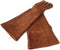 Rose Pruning Gloves for Men and Women - Thorn Proof Goatskin Leather Gardening Gloves with Gauntlet (Medium, Brown)