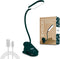 Evesala USB Rechargeable Book Light Brue, Personal Dimmable LED Book Reading Light Clip On Headboard, Battery Powered Bunk Bed Reading Light for Kids, Girls Night Light Reading in Bed