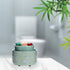 ASAWASA Wax Melt Warmer Ceramic Electric ,Candle Wax Warmer Burner for Scented Wax,Candle Melter and Scentsy Warmer for Aromatherapy Spa Home Office(Cyan Hexagon Pattern)