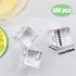 Hamiggaa 100 PCS Clear Fake Ice,Acrylic Decorative Ice Cubes Display,Reusable Crystal Ice Rocks for Home,Decoration,Wedding,Vase Filler,Centerpieces,Photography