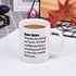 Dear Boss Coffee Mugs for Boss Day Mugs for Boss Funny Boss Mug for Boss on Boss Day 11Oz