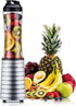 La Reveuse Smoothies Blender 300 Watt with 18 oz BPA Free Portable Travel Sports Bottle (Silver)