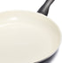 GreenPan Rio Healthy Ceramic Nonstick 10" Frying Pan Skillet, PFAS-Free, Dishwasher Safe, Black