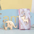 12 Pack Elephant Theme Girl Baby Shower Favors Bottle Opener, Pink Girl Baby Shower Souvenirs for Guests Elephant Shaped Bottle Opener for Birthday Wedding Favor (Pink Elephant, 12)