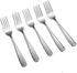 Eslite Staintess Steel Salad Forks Set,6.7-Inch,12-Piece