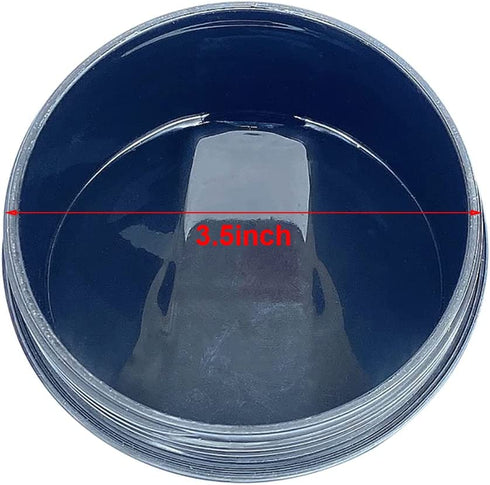 Veterger 2 Pack Replacement Parts Cup with Lid,Compatible with Ninja Blender Auto iQ BL480 BL482 BL642 NN102 BL682 BL450 BL2013 (2 12oz)