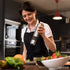 Electric Salt and Pepper Grinder - Automatic, Refillable, Battery Operated Stainless Steel Spice Mills with Light - One Handed Push Button Peppercorn Grinders and Sea Salt Mills