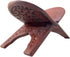 Carved Rosewood Bible Hymnal or Missal Display Stand, 10 Inch