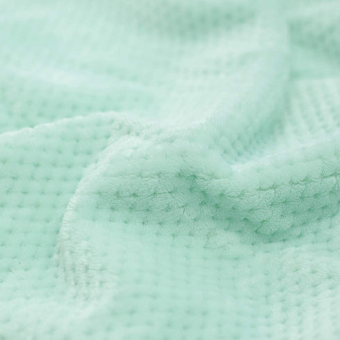Baby Blanket Flannel, Cozy Throw Blankets for Newborn Infant and Toddler, Super Soft and Warm Receiving Baby Blanket for Crib Stroller (Green 4050")