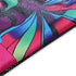 Leotards for Girls Gymnastics with Shorts Sparkle Butterfly Flowers Pattern Sleeveless Biketards Hotpink Black