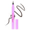 Lime Crime Bushy Brow Pen, Smokey (Black Brown) - Thin Precision Eyebrow Pencils Define, Shape, Build, Fill In & Flick Up - Eyebrow Filler for Natural Looking Brows - Vegan & Cruelty-Free