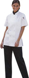 Uncommon Threads Tahoe Short Sleeve Chef Coat Jackets for Women
