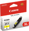 Canon CLI-251XL Yellow Compatible to iP7220,iX6820,MG5420,MG5520/MG6420,MG5620/MG6620,MX922/MX722,iP8720,MG6320,MG7120,MG7520 Printers