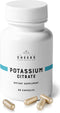 Cheers Natural Potassium Citrate Capsules 333mg | 90 Vegan Potassium Tablets | 1000mg Daily Dosage | Keto Potassium Supplement Premium Quality for Adults | Natural Mineral Electrolyte