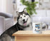 DogsMakeMeHappy Printed Coffee Mug - Husky Mom Coffee Mug
