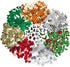 Baker Ross Christmas Sequins Value Pack — Kids' Crafts and Art Projects, Cards, Party Bags, and Decorations (56g)