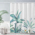 CHICHIC 71x71 Inch Shower Curtain for Bathroom Shower Curtain Set Fabric Shower Curtain with Hooks Thickening Waterproof Bathroom Decorations Tropical Leaves Shower Curtain