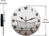 Wall Clock Vintage Bathtub Round Hanging Clock, 10 Inch Silent Non-Ticking Battery Operated Quartz Analog Quiet Desk Clock for Home, Kitchen, Bathroom Office, Living Room or School