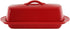 Chantal Large Butter Dish, True Red