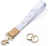 EcoVision Keychain Lanyard for Keys, Wristlet Key Chain for Women, Key Holder Lanyards with 2 keyrings