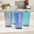 Splash 18-ounce Plastic Tumblers | Value set of 16 in 4 Coastal Colors