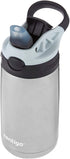 Contigo Kids Stainless Steel Water Bottle with Redesigned AUTOSPOUT Straw, 13 oz, Macaroon & Licorice
