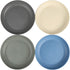 shopwithgreen Lightweight Wheat Straw Plates - 4 Pack 7.8' Unbreakable Dinner Plates, Dishwasher & Microwave Safe, BPA free, for Kids,Children,Toddler & Adult